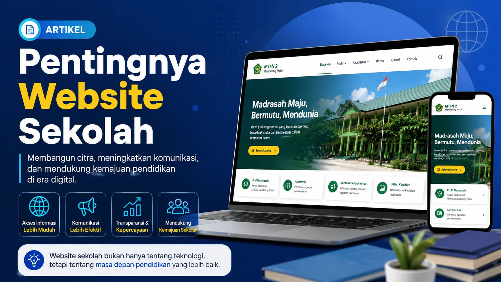 Pentingnya Website Sekolah